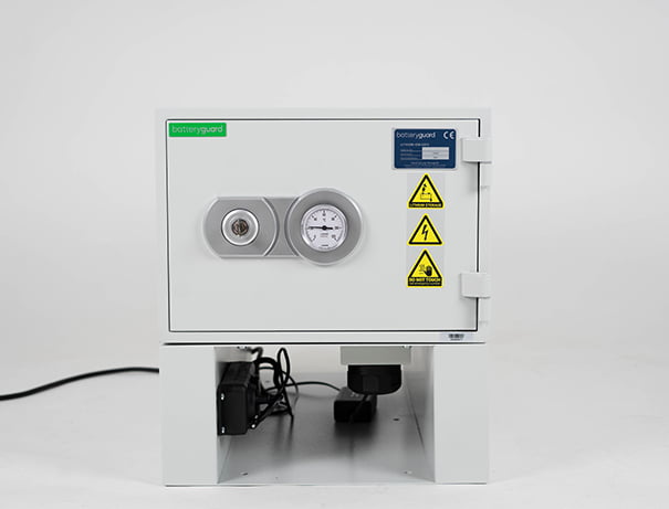 De Batteryguard M is geschikt voor 2 accu's